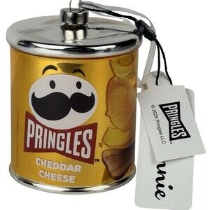 Pringles Can Christmas Tree Ornament Mr. Pringle Hanging Decorative Patoto Chips